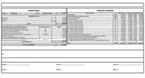 Multistar Autograph Residency cost sheet preview